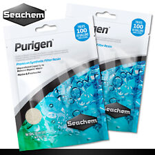 Seachem 2x 100ml Purigen Adsorptionsmittel Pour Cristalline Eau En Aquarium
