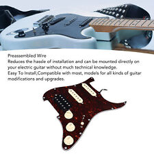 (ssh16 Magma Color) Guitare électrique Pickguard Plastique Et Mental