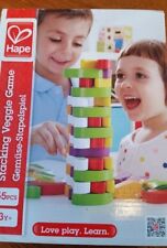 Stacking Veggie Game Hape 3years+ 55 Pieces