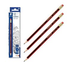 Staedtler 112 Tradition Crayons Avec Gomme Hb Grade - Divers Paquet Tailles