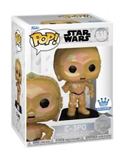 Star Wars Funko Pop C-3po Facet 100th Disney100 Disney 100 638 Exclusive