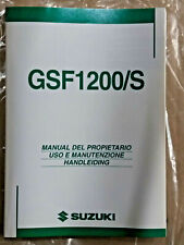 Suzuki Gsf1200 K4 03-04 Neuf Oem Manuel D'utilisation Et D'entretien 99011-31f63-sde