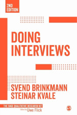 Svend Brinkmann Steinar Kvale Doing Interviews (poche) Qualitative Research Kit