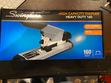 Swingline 39005 High Capacity Heavy-duty Stapler 160-sheet Capacity Blk/grey New
