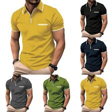 T-shirt Revers Homme Summer Essential Colorblock Avec Poche Pour Un Look éléga