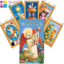 Tarot Of White Cats Cartes Pont Baraldi Ésotérique Divination Lo Scarabeo Neuf