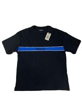 Timberland Mens 100%authetnic M Collared Polo Shirt Size Medium Color Black/logo
