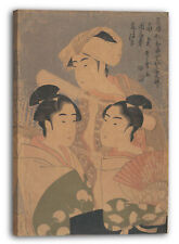 Toile/cadres Kitagawa Utamaro - Les Artistes De Niwaka