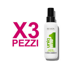 Traitement Cheveux Endommagé Uniq One Kit Thé Vert Parfum 3 Pièces 150ml
