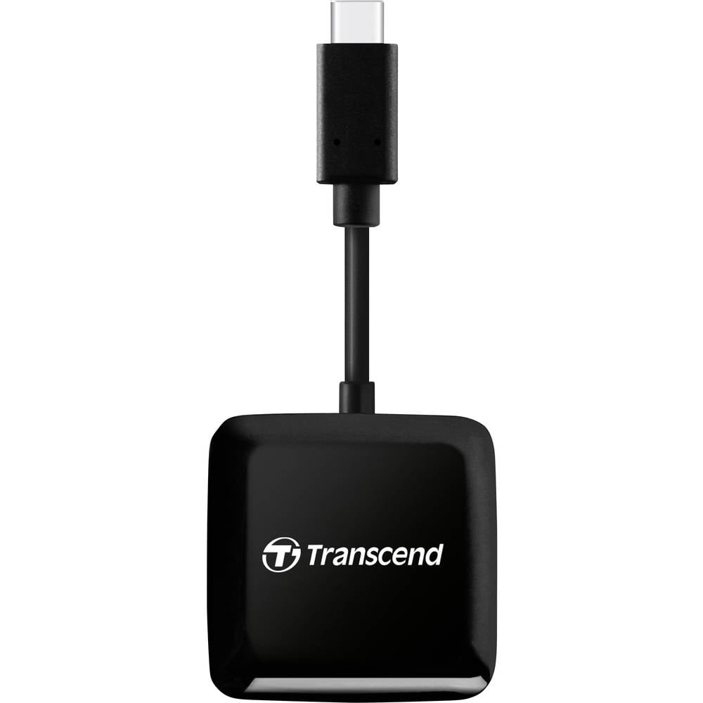 transcend ts-rdc3 lecteur de carte mémoire externe usb-c® noir