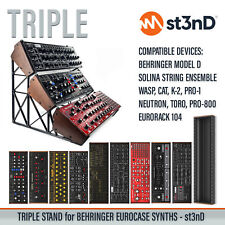 Triple Stand Pour Behringer Eurocase Instruments Et Synths - Imprimé En 3d