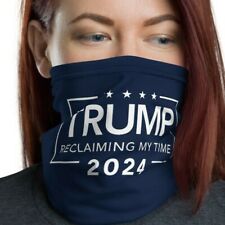 Trump 2024 Election, Funny Face Mask, Reclaiming My Time, Donald Gaiter, Navy