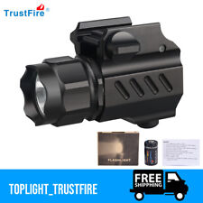 Trustfire G01 Torche Led 210 Lumens Pour Rails Picatinny Ou Glock Avec Batterie
