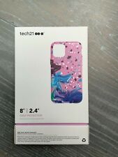 Étui Silicone Iphone 11, Tech21, Orchid, Neuf, Rose Et Bleu