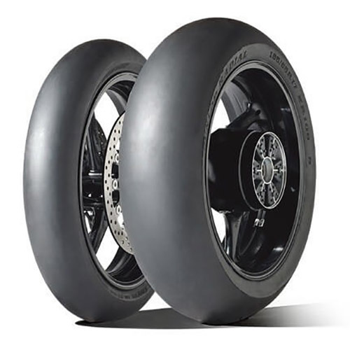 Tyre Pair Dunlop Gp Racer D212 Slick 120/70-17 (m) + 190/55-17 (e)