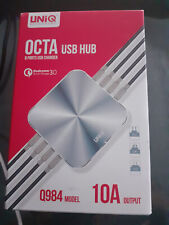 Uniq Accessory Q984 Qualcomm Fast Charging 3.0 Usb Hub 8 Ports 10a
