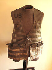 Us Army Acu Molle Vest Flc Fighting Load Carrier By Specialty Defense W Pouches