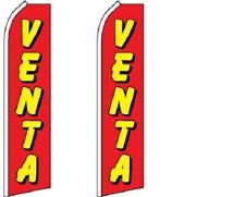 Venta (sale) King Size Polyester Swooper Flag Pack Of 2 (hardware No Incl