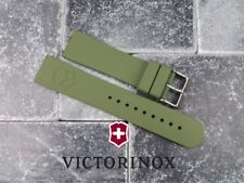 Victorinox Swiss Army Caoutchouc Sangle Vert Maverick Diver Montre Bande 22mm