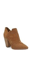 Vince Camuto Levana Brown Ankle Boots New 10