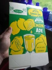 Vintage Schoppee's Dairy Machias Maine Lemonade Carton