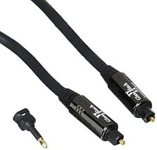 Wisetech Audiotrak Fibre Optique Numérique Câble Verre Black2plus 1.5m