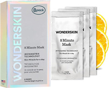 Wonderskin 8 Minute Mask, Masque Hydratant Pour Le Visage, Masque Anti-Âge Riche