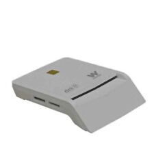 Woxter Electronic Id Card Reader, White Combo, Dni 3.0, Sd, Mmc, Ms, Mspro, Xd, 