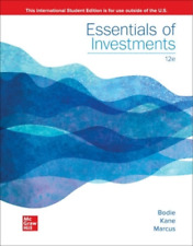 Zvi Bodie Alan Marcus Alex Kane Essentials Of Investments Ise (poche)