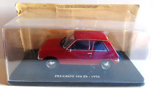 #026) Die Cast Auto Vintage - Peugeot 104 Zs 1976 - Échelle 1 :