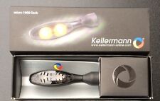 1 X Kellermann Clignotant Micro 1000 Sombre, Led, 142.100, Noir, Noir, Par Pièce