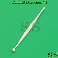 10 Pcs Surgical Penfield Dissectors # 1 Neuros 18cm Spine Premium Instruments