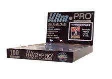 100 Feuilles Ultra Pro Platinum A4 à 1 Case Pour Photos 20,32 X 25,40 Cm 814151