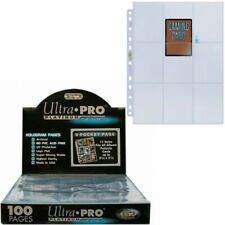 100 Feuilles Ultra Pro Platinum Series Pour 1800 Cartes 63 X 88 Mm Pokémon 34234