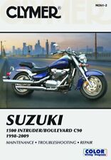 1500 Intruder/boulevard C90 98-09 Revue Technique Clymer Suzuki Anglais Etat - 