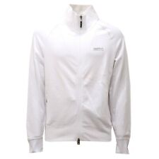 1751ae Felpa Cardigan Uomo Pirelli Cotton White Sweatshirt Man