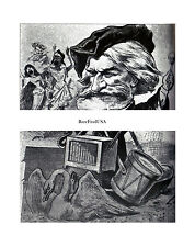 1887-rpt Giuseppe Verdi By Carl Von Stur Aida Italian Composer Caricature Matted