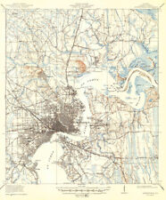 1918 Topo Map Of Jacksonville Florida Quadrangle