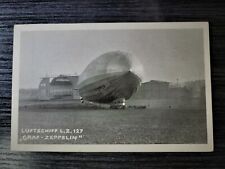 1929 Germany Zeppelin Lz127 Adv Card