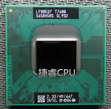 1pc T7600 Intel Core 2 Duo Mobile 2.33 Ghz 4m 667 Dual-core Processor T7600