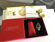 2 Coffret Savon Lait Parfume Et 1 Miniature Collection Perfum Christian Lacroix
