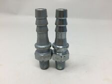 (2) Dixon 3509 Plated Steel Fittings, 1/4