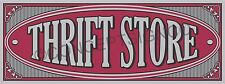 2'x5' Thrift Store Banner Outdoor Indoor Sign Resale Shop Clothing Furniture