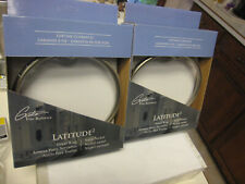 2 Yes 2 Gatco 4292 Latitude Ii Towel Ring, Satin Nickel , New, Free Shipping