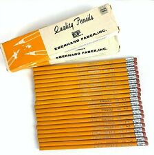 20 Eberhard Faber Marigold # 2 Pencils New & Unsharpened