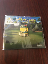 2008 Masters Tournament Commemorative Pin Golf Trevor Immelman Augusta National 