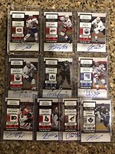 2010-11 Playoff Contenders Hockey Partial Master Set (48) Auto’s High Value$$$$