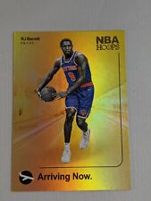 2019-20 Rj Barrett Rookie Nba Hoops Arriving Now #4 Gold Holo Refractor Rc Card
