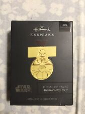 2019 Hallmark Limited Edition Ornament - Star Wars Pop Minded Medal Of Yavin 