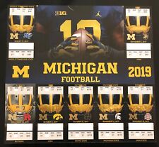 2019 Michigan Wolverines Football Collectible Ticket Stub - Choose Any Home Game